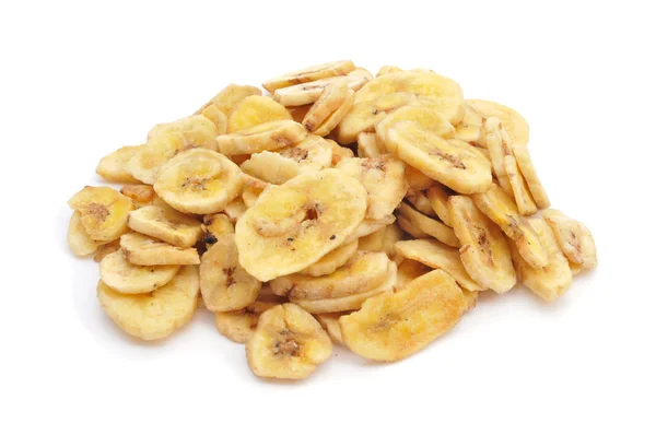 Banánové chipsy — Stock fotografie