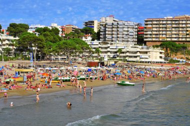 Capellans beach, salou, İspanya
