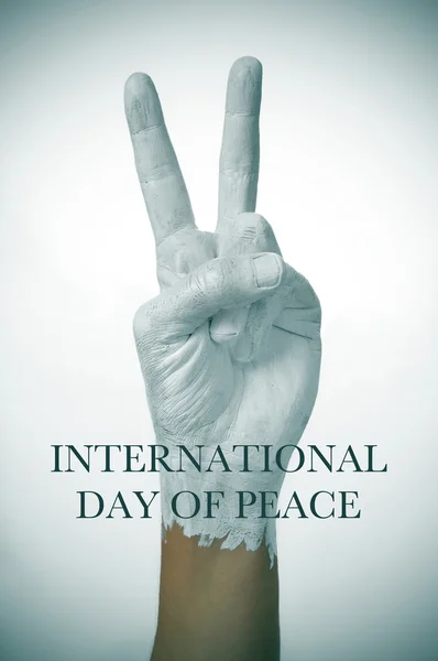 International day of peace — Stock Photo, Image