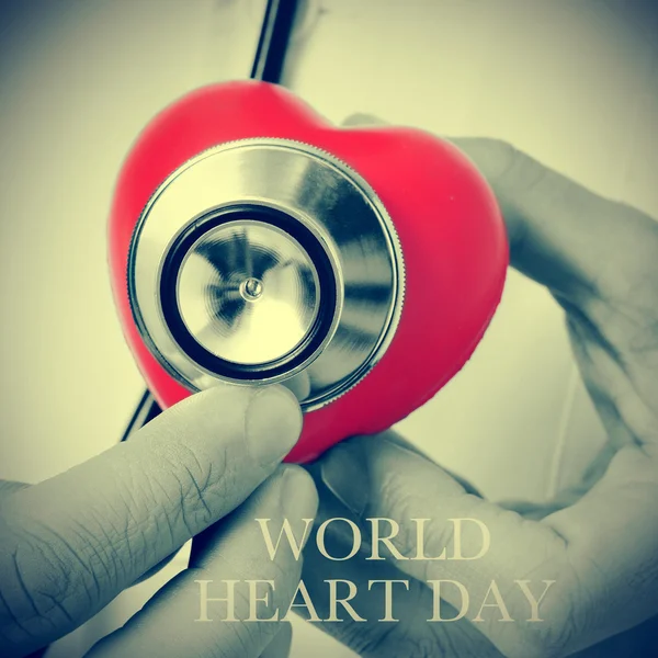 Światowy Dzień Serca — Zdjęcie stockowe