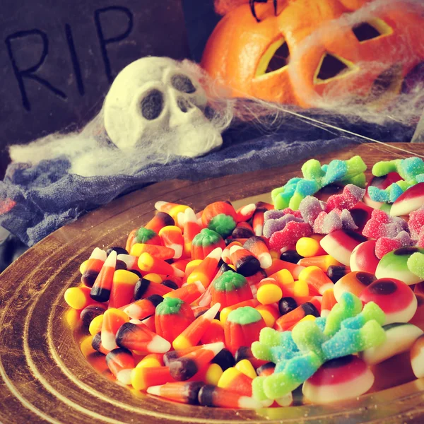 Halloween candies — Stock Photo, Image