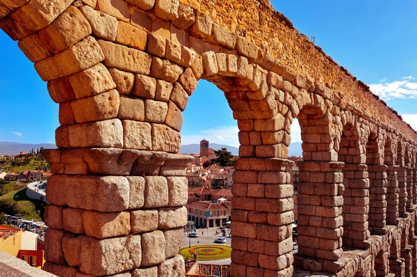 Aqueduct of Segovia, Spain — Stock Photo, Image