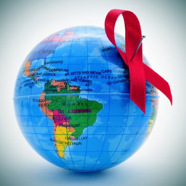 world fight against AIDS clipart
