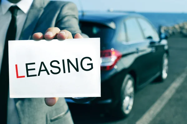 Auto-Leasing — Stockfoto