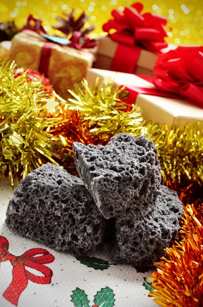 Bonbons und Weihnachtsgeschenke — Stockfoto