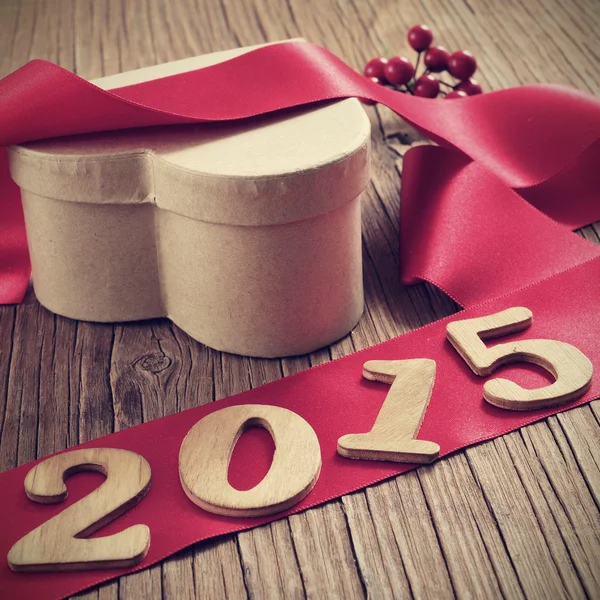 2015, as the new year — Stock Photo, Image