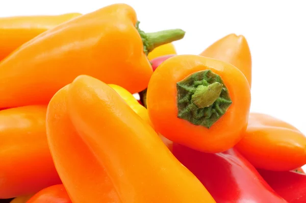Paprika i olika färger — Stockfoto