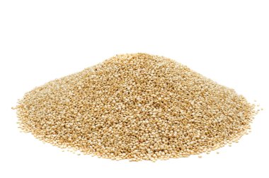 Quinoa tohumları yığını