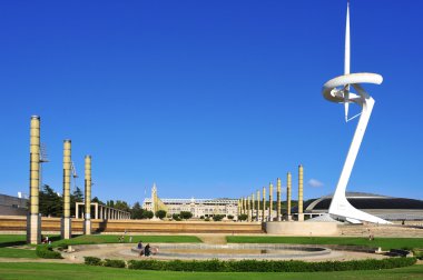 Barcelona, İspanya Olimpiyat Parkı