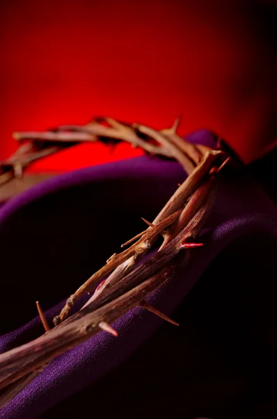 Trnovou korunou Ježíše Krista — Stock fotografie