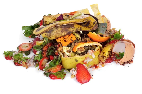 Una pila de desperdicio de alimentos —  Fotos de Stock