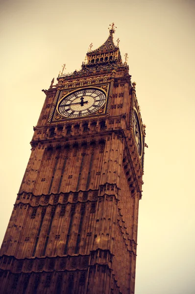Big Ben in London, Egyesült Királyság — Stock Fotó