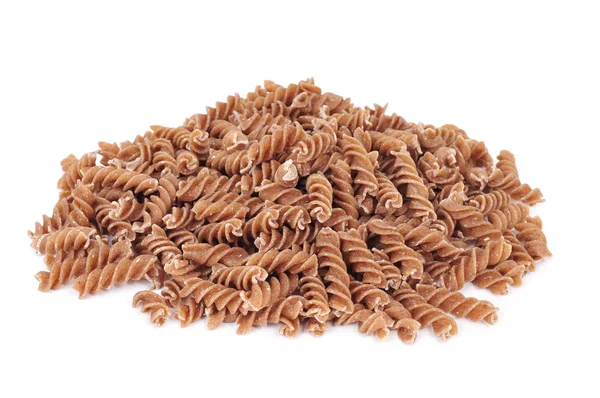 未調理のスペルト小麦のフジッリ — ストック写真