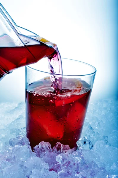 Närbild av spansk sangria — Stockfoto