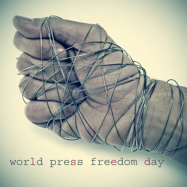 World press freedom day — Stock Photo, Image