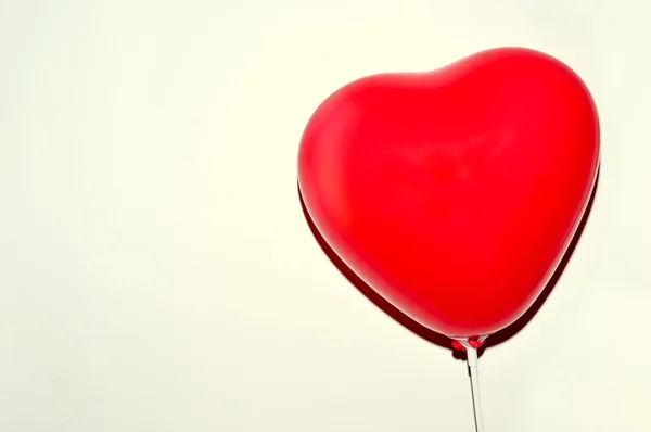 Herzförmiger Ballon — Stockfoto