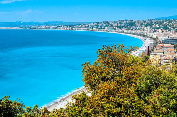 Vista aérea de Niza, Francia —  Fotos de Stock