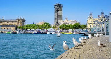 Port Vell of Barcelona, Spain
