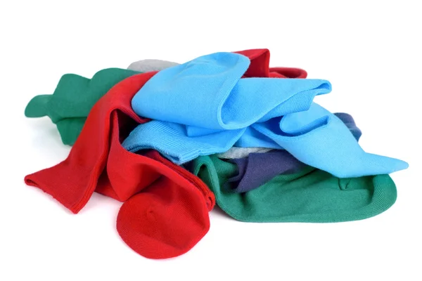 Socken in verschiedenen Farben — Stockfoto