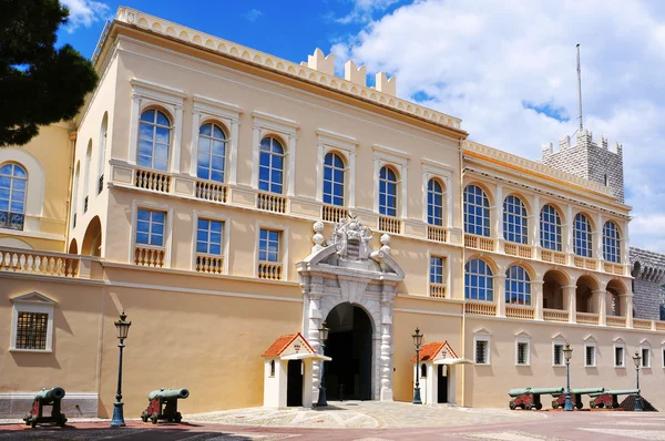 Palácio dos Príncipes de Mônaco em Mônaco-Ville, Mônaco — Fotografia de Stock