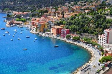 Villefranche-sur-Mer'daki Fransız Rivierası'nda, Fransa