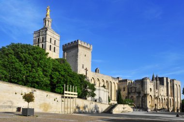 Palais des Papes in Avignon, France clipart