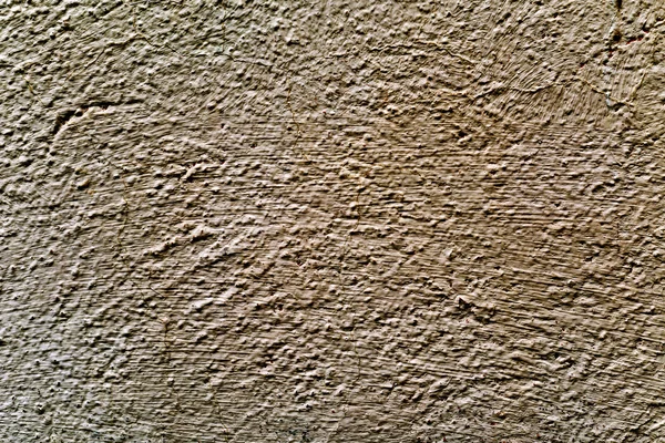Сільська коричнева оштукатурена стіна — стокове фото