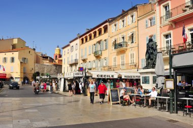Quai Suffren Saint-Tropez, Fransa