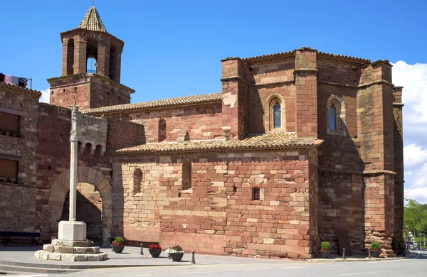 Chiesa di Santa Maria a Prades, Spagna — Foto Stock
