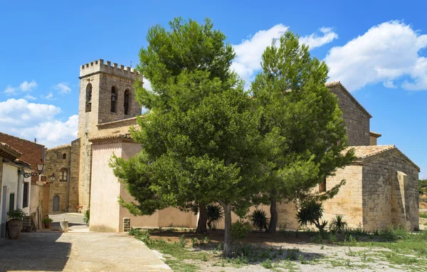 Sant Salvador church in Vimbodi, Spain — Stock Photo, Image