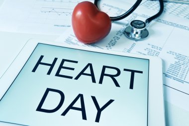 metin kalp günde bir tablet bilgisayar ekranını filtre