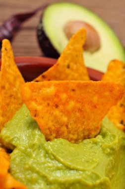 cips ve guacamole