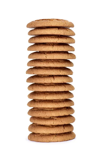 Primer plano de una pila de galletas apetitosas — Foto de Stock