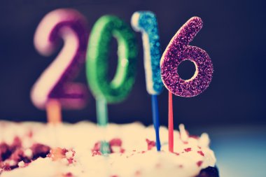ışıltılı bir pastayı şekillendirme numarası 2016 numaraları
