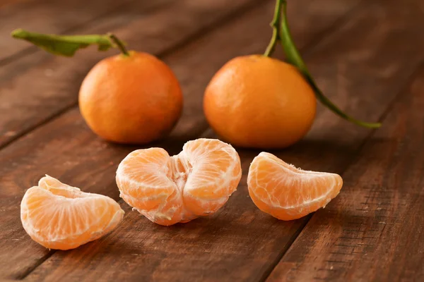 Apetitosas naranjas de mandarina — Foto de Stock