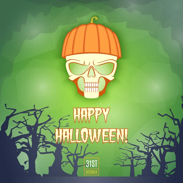 Bannière d'Halloween heureuse2 — Image vectorielle