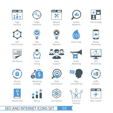03 SEO Icons set