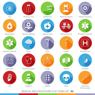 tıbbi Icons set 02f