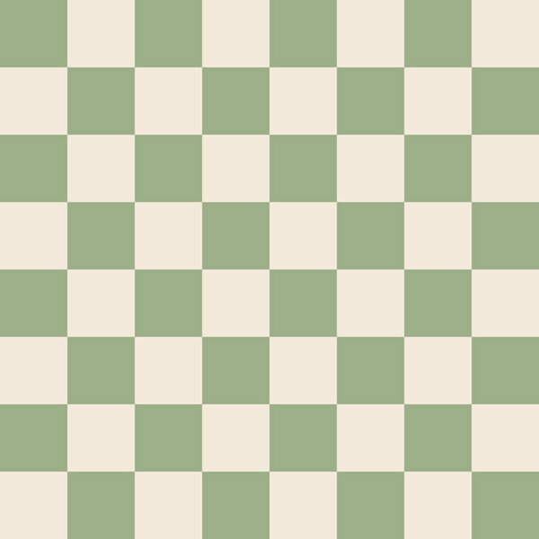 Seamless Checkerboard Pattern Geometric Chessboard Background Texture Sage and Beige
