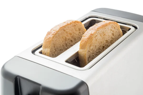 Toaster with bread slices — Stock Photo, Image