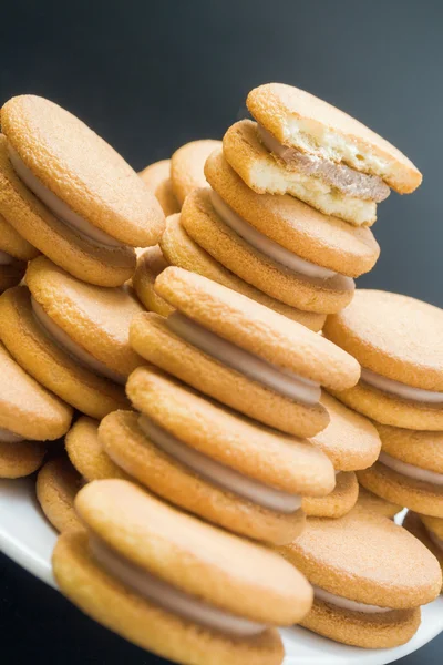 Panini mucchio biscotti — Foto Stock