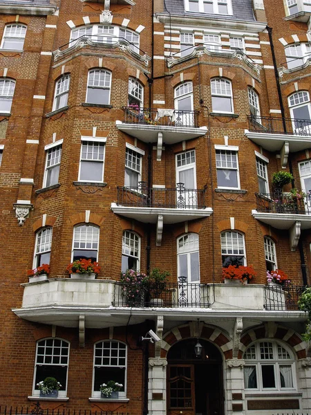 Apartment house in Londen — Stockfoto