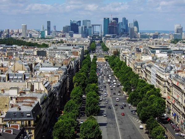 Champs Elysées, Paříž — Stock fotografie