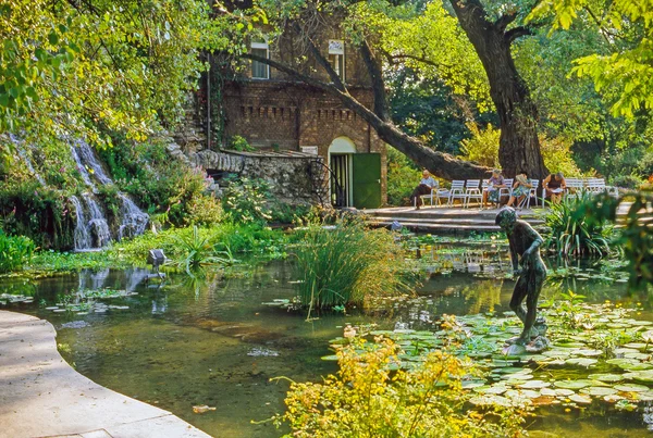Парк в Будапеште — стоковое фото