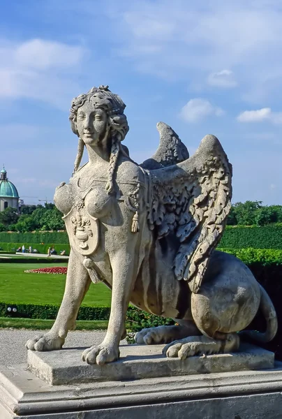 Slottet belvedere, Wien — Stockfoto
