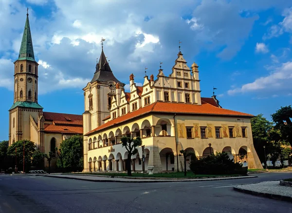 Oud stadhuis in Levoca, Slowakije — Stockfoto
