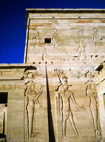 Tempel van Philea Rechtenvrije Stockafbeeldingen