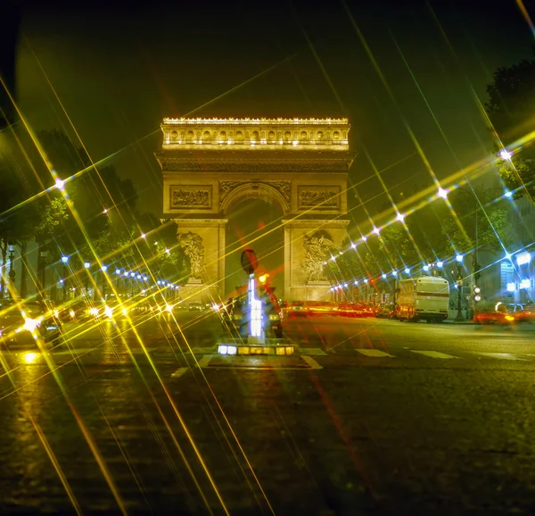 L'Arc de Triomphe, Paříž — Stock fotografie