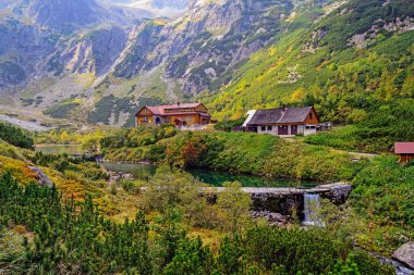 Mountain Chalet yüksek Tatra Dağları'nda