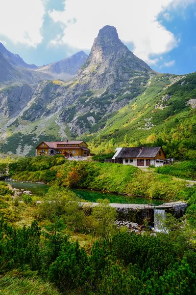 Chalet Gunung di Pegunungan Tatra Tinggi — Stok Foto